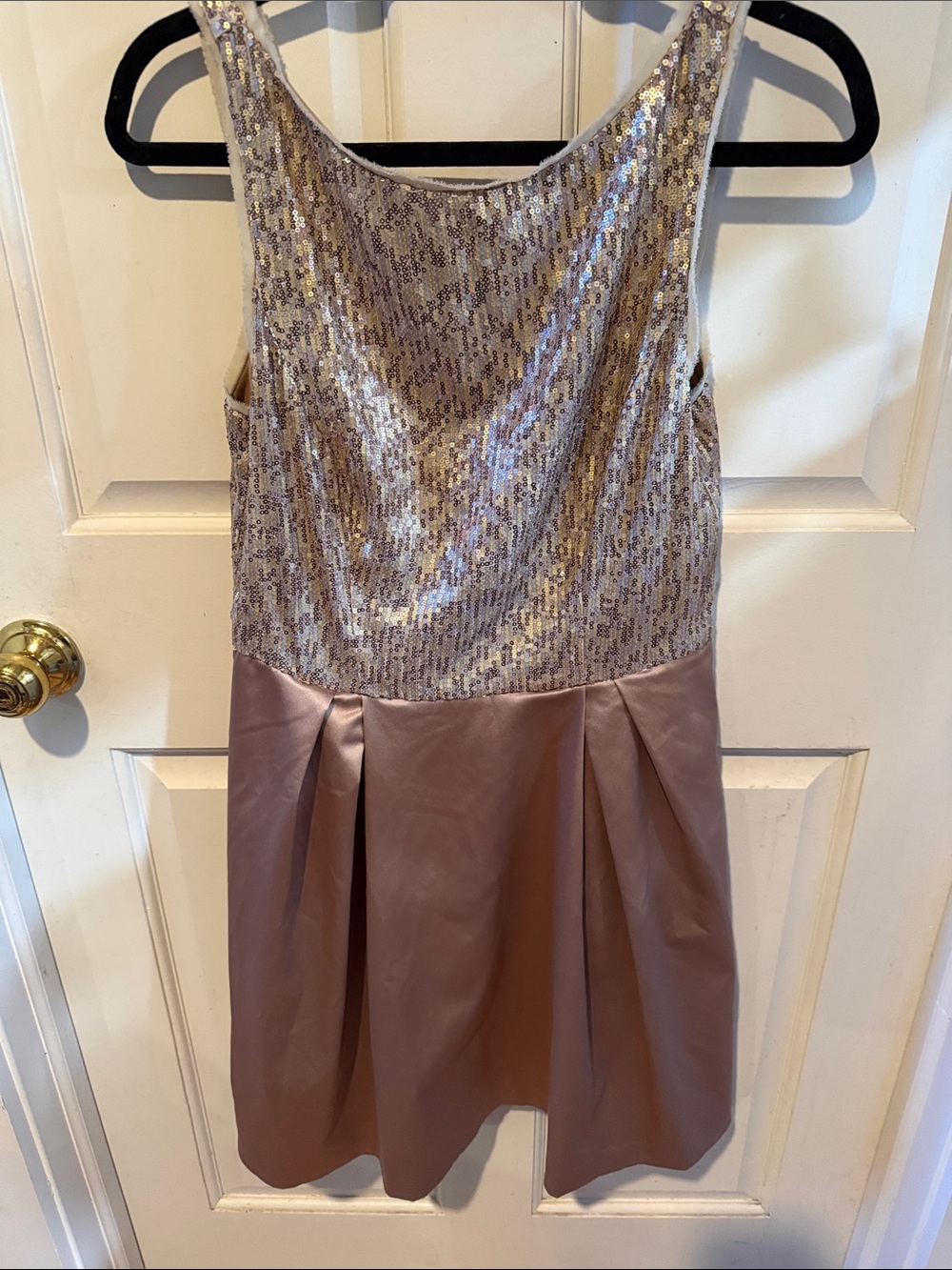 The Limited Blush Pink Dress with Navy Label
